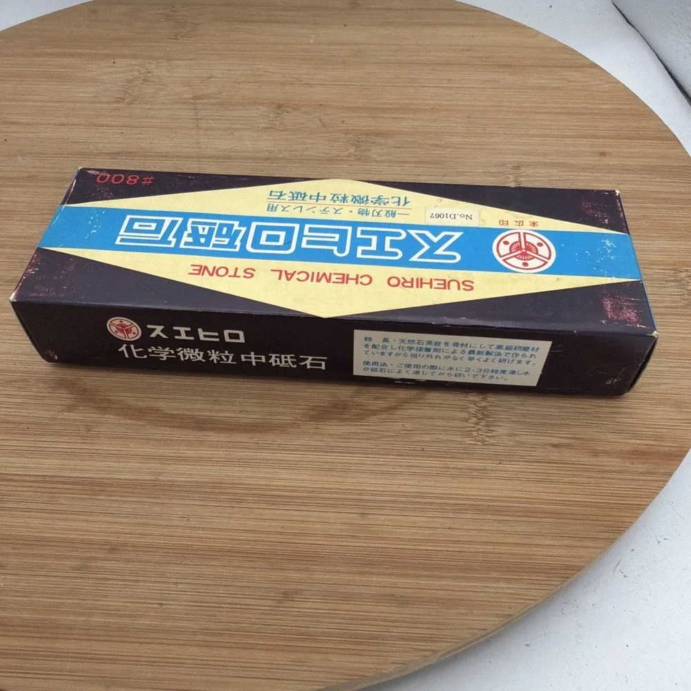Suehiro sharpening honing wet stones---800 chemical Medium